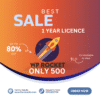 Wp Rocket Official Licence for One Year